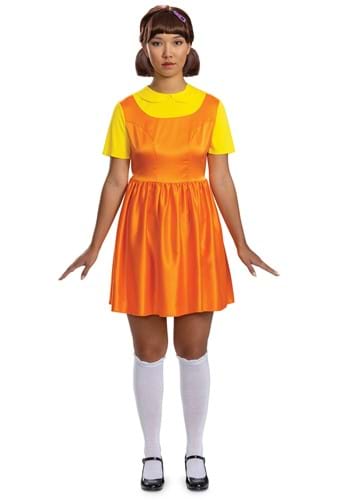 Click Here to buy Squid Game Red Light Green Light Womens Costume from HalloweenCostumes, CDN Funds & Shipping