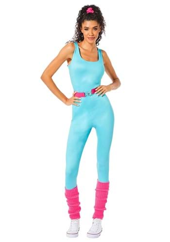 Click Here to buy Classic Womens Aerobic Barbie Costume from HalloweenCostumes, CDN Funds & Shipping