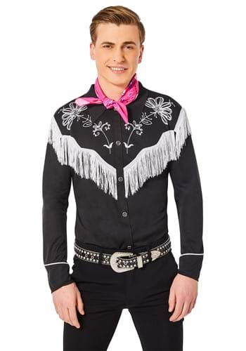 Click Here to buy Barbie Movie Adult Ken Cowboy Costume from HalloweenCostumes, CDN Funds & Shipping