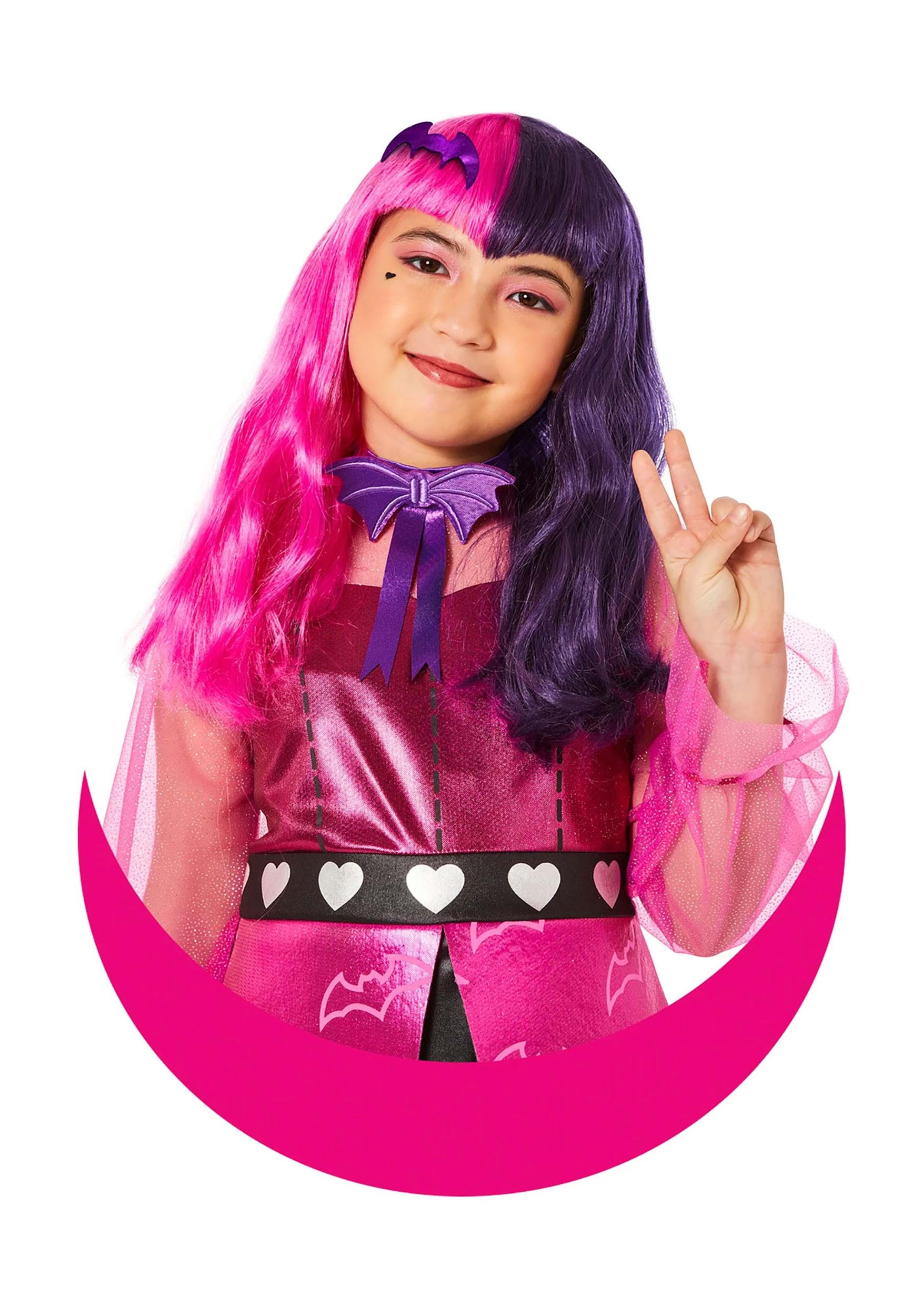 Monster High Kid's Draculara Wig