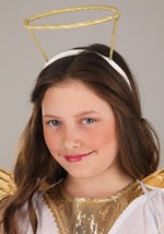 Girl's Golden Angel Costume Alt 1