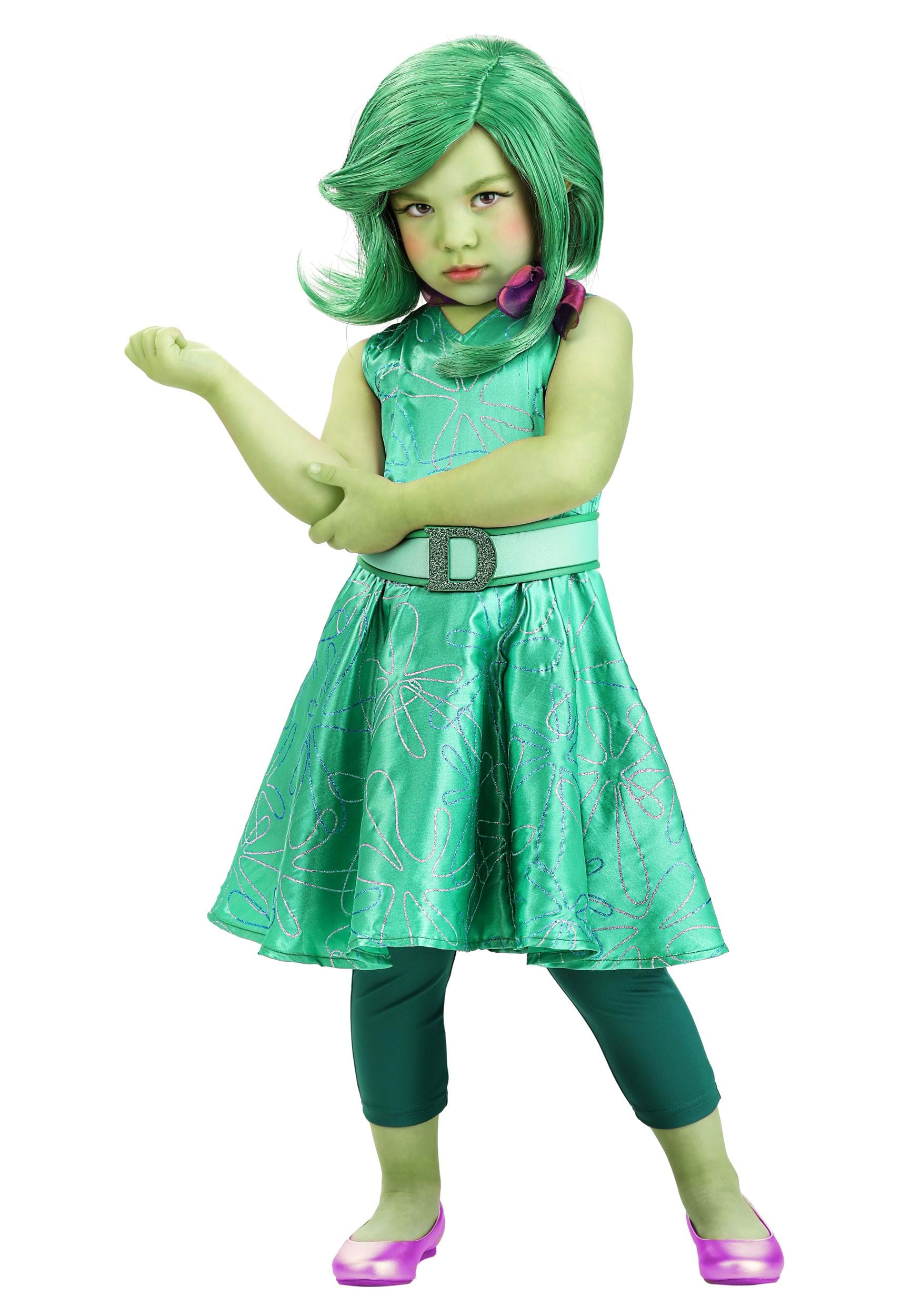 Disney and Pixar Inside Out Girl's Toddler Disgust Costume | Disney Costumes