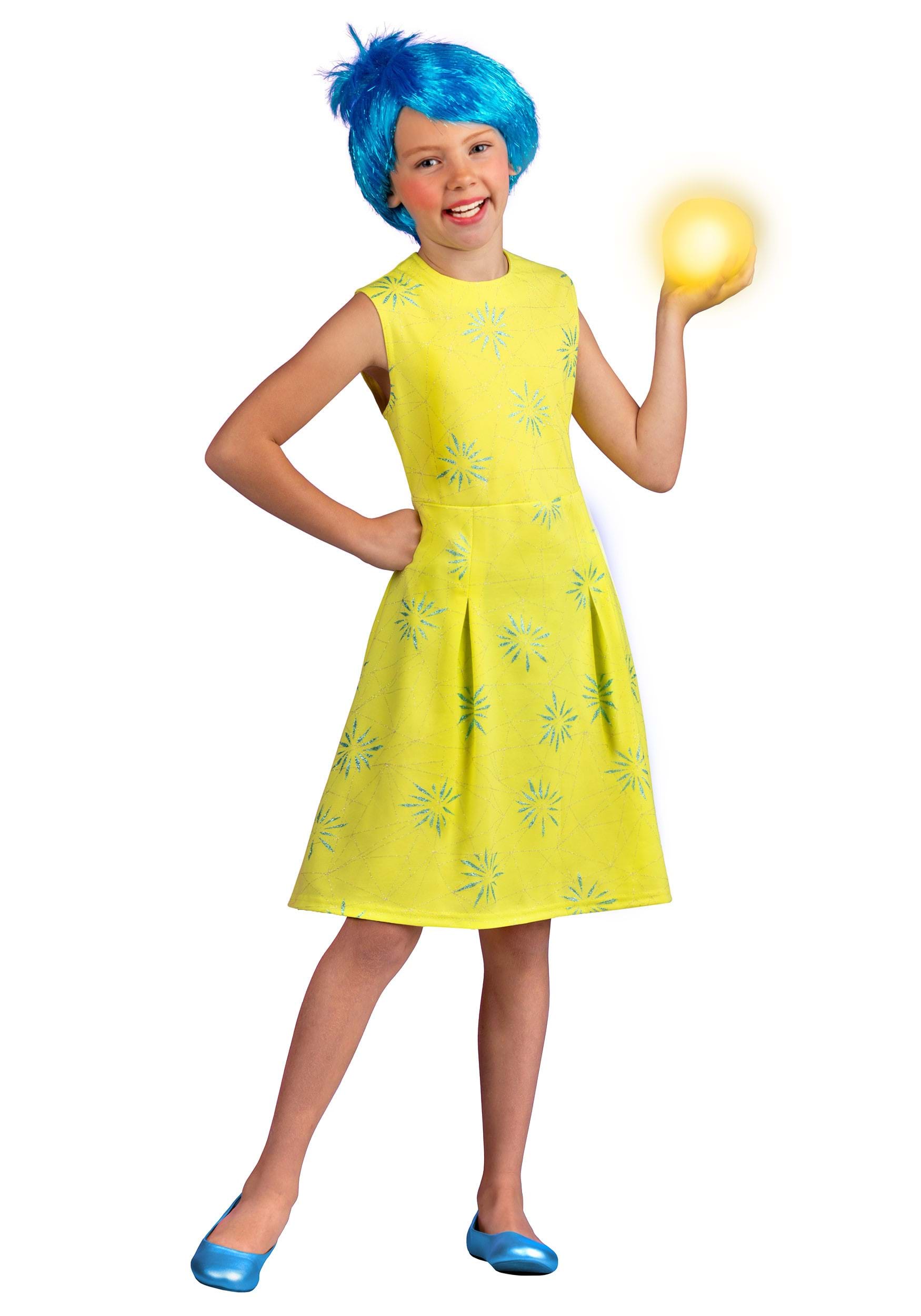 Disney and Pixar Inside Out Girl's Joy Costume | Disney Costumes