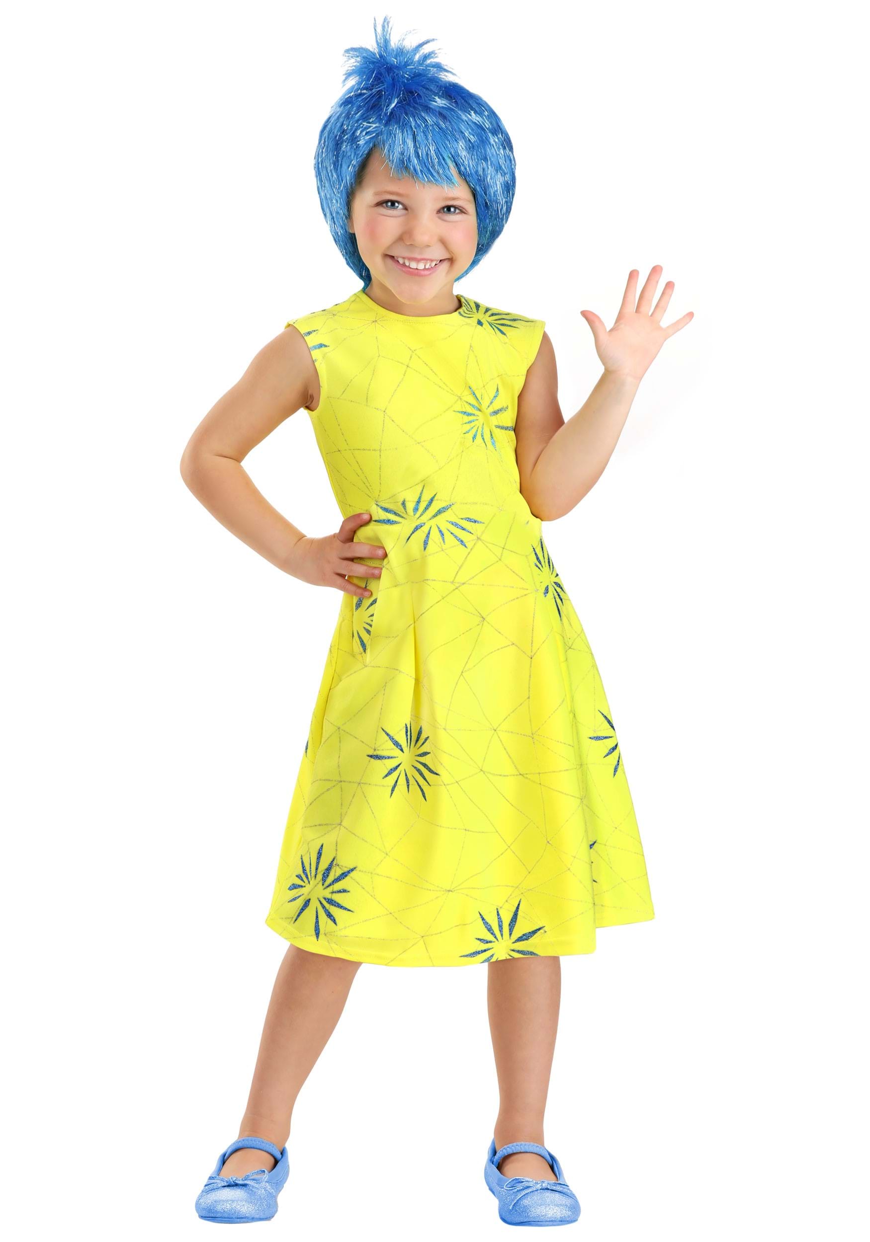 Disney and Pixar Inside Out Girl's Toddler Joy Costume | Disney Costumes