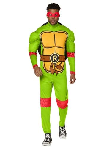 Click Here to buy Teenage Mutant Ninja Turtles Adult Raphael Costume from HalloweenCostumes, CDN Funds & Shipping