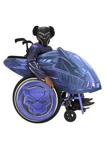 Click Here to buy Adaptive Black Panther Kids Wheelchair Accessory | Wheelchair Costumes from HalloweenCostumes, CDN Funds & Shipping