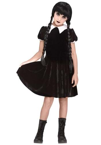 Click Here to buy Gothic Girl Kids Costume from HalloweenCostumes, CDN Funds & Shipping