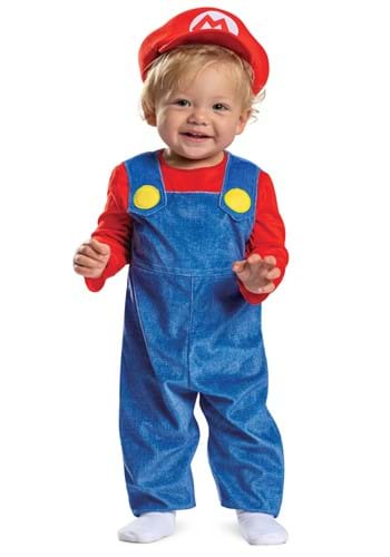 Click Here to buy Super Mario Bros Baby Posh Mario Costume from HalloweenCostumes, CDN Funds & Shipping
