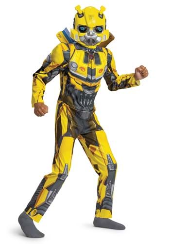 Click Here to buy Transformers Rise of the Beasts Boys Bumblebee Costume from HalloweenCostumes, CDN Funds & Shipping