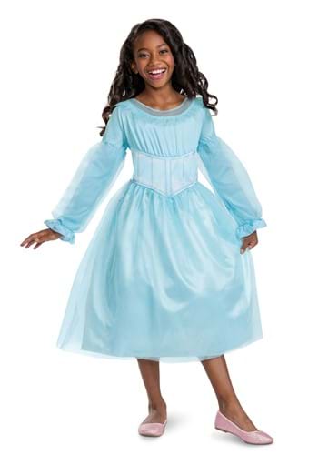 Click Here to buy Kids Little Mermaid Live Action Ariel Blue Dress Costume from HalloweenCostumes, CDN Funds & Shipping