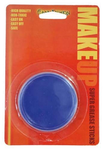 Blue Face and Body Makeup Cream