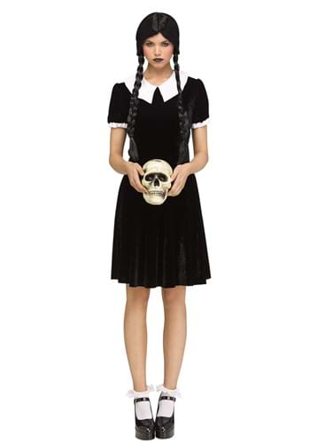 Click Here to buy Womens Gothic Girl Costume Dress from HalloweenCostumes, CDN Funds & Shipping