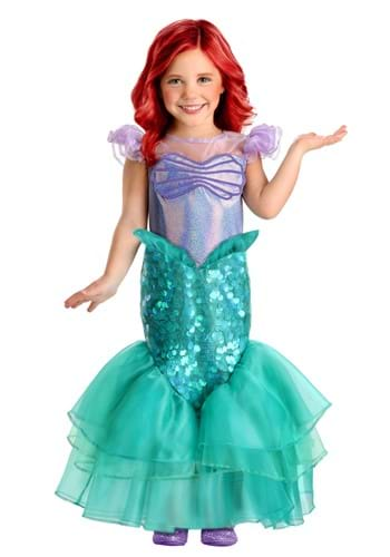 Click Here to buy Disney The Little Mermaid Toddler Ariel Costume | Disney Costumes from HalloweenCostumes, CDN Funds & Shipping