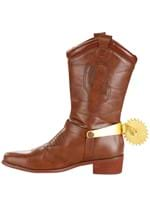 Pixar Toy Story Woody Mens Costume Boots Alt 5