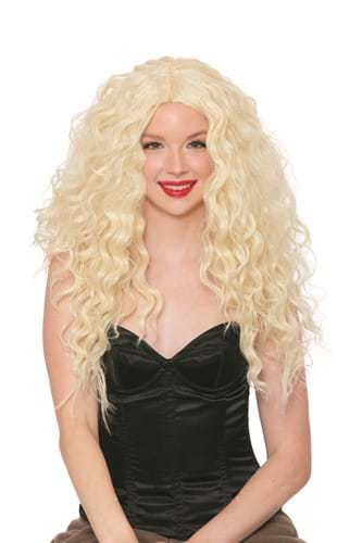 Big Volume Curly Blonde Women s Wig