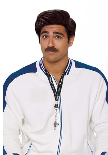 Click Here to buy Coach Mens Wig & Moustache from HalloweenCostumes, CDN Funds & Shipping