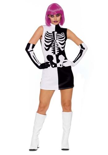 Sexy Parti-Skeleton Costume for Women