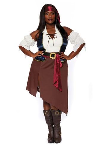 Click Here to buy Plus Size Rogue Pirate Wench Womens Costume from HalloweenCostumes, CDN Funds & Shipping