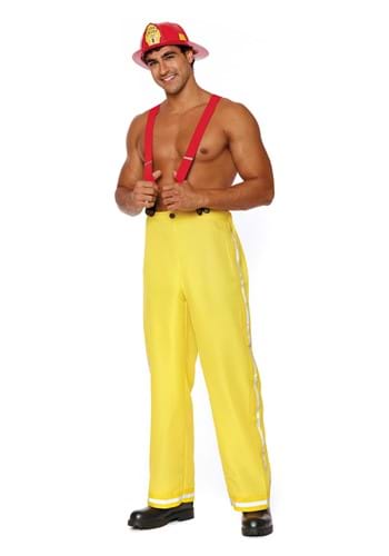 Click Here to buy Sexy Fiery Fighter Mens Costume from HalloweenCostumes, CDN Funds & Shipping