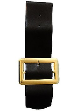 Black 4 inch Vinyl Belt