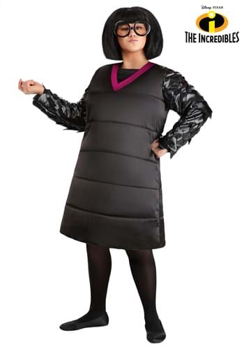 Plus Size Disney The Incredibles Edna Mode Costume