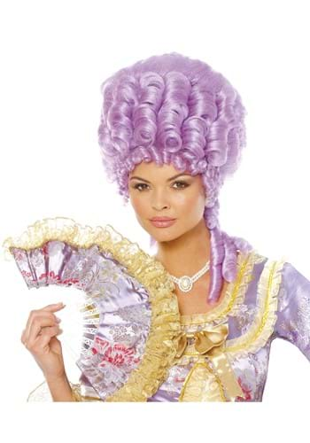 Click Here to buy Womens Marie Antoinette Purple Wig from HalloweenCostumes, CDN Funds & Shipping