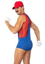 Men's Red Super Plumber Bro Costume