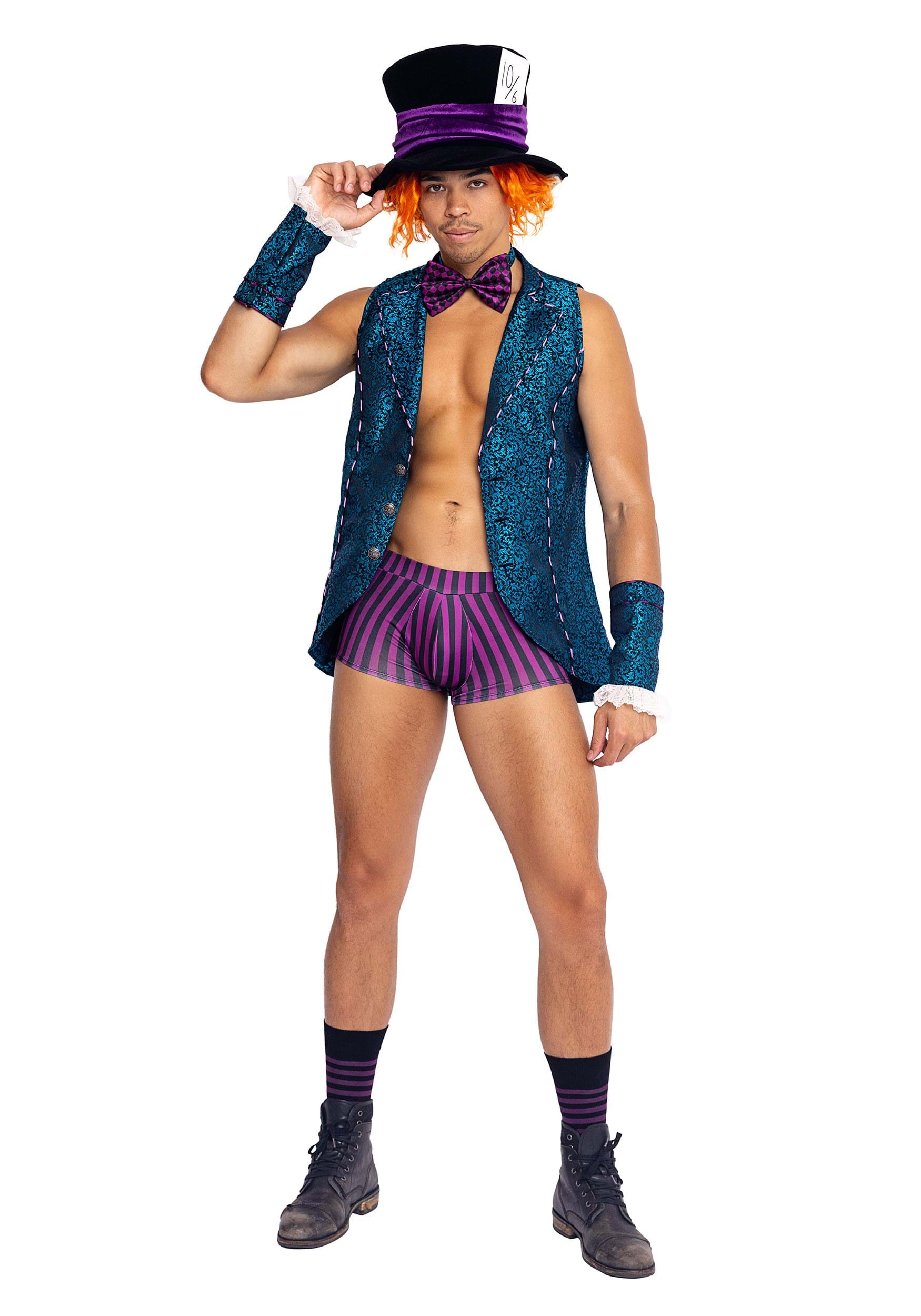 Hunky Mad Hatter Men's Costume , Sexy Men's Costumes
