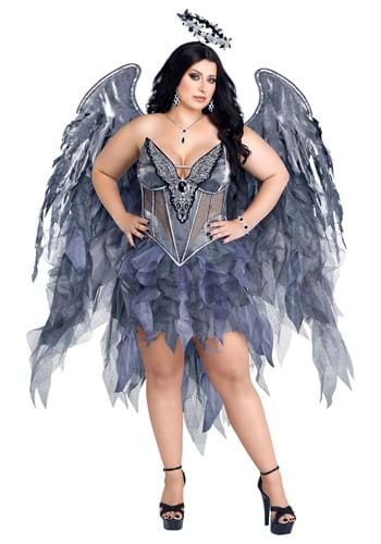 Click Here to buy Plus Size Dark Angels Desire Womens Costume | Dark Angel Costumes from HalloweenCostumes, CDN Funds & Shipping