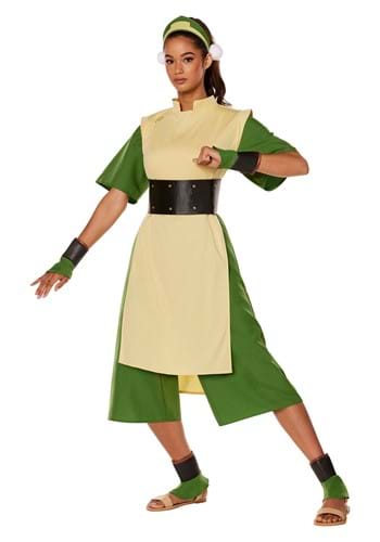Click Here to buy Avatar The Last Airbender Adult Toph Costume | Nickelodeon Costumes from HalloweenCostumes, CDN Funds & Shipping