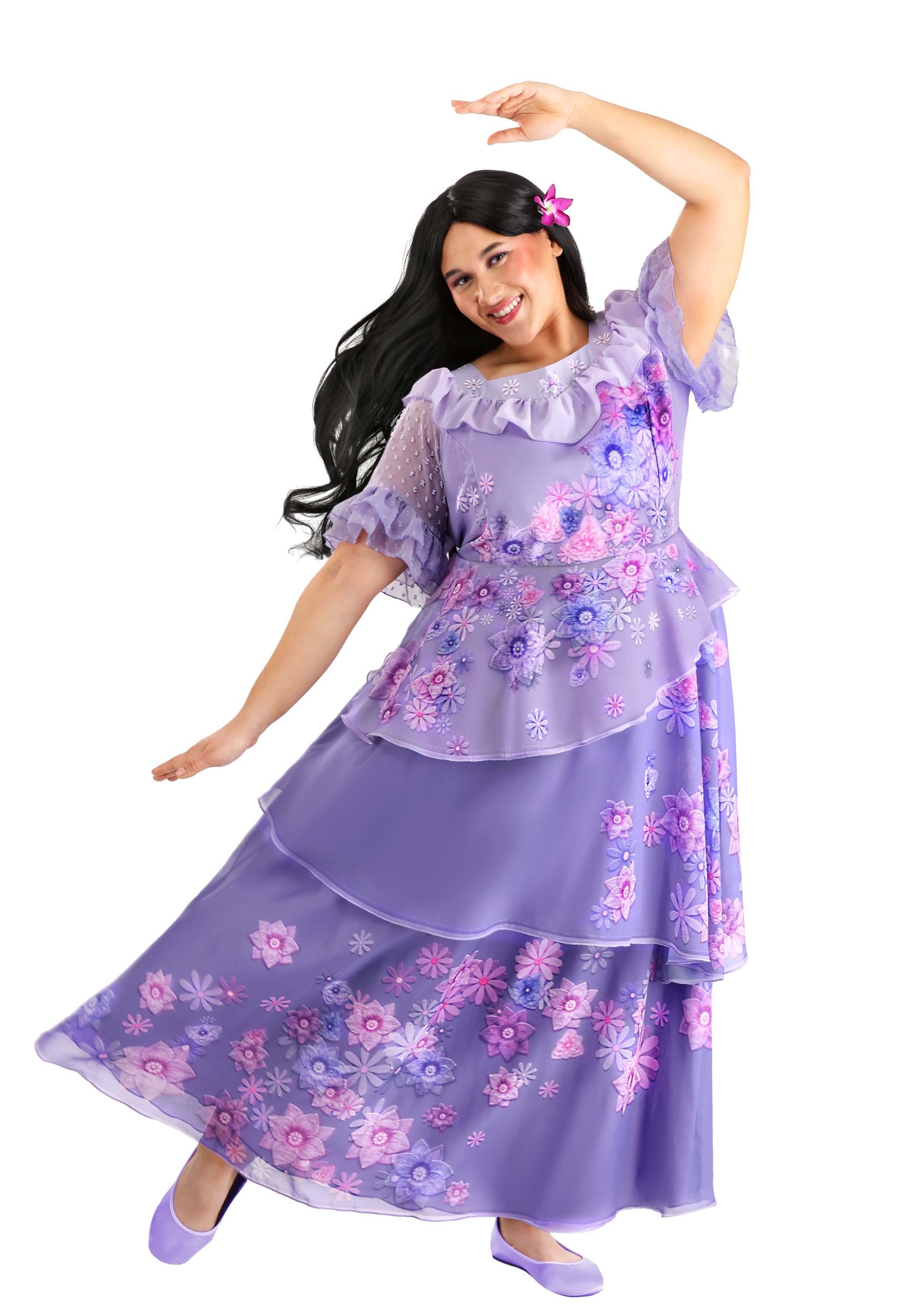 Plus Size Women's Disney Encanto Isabela Costume | Disney Costumes