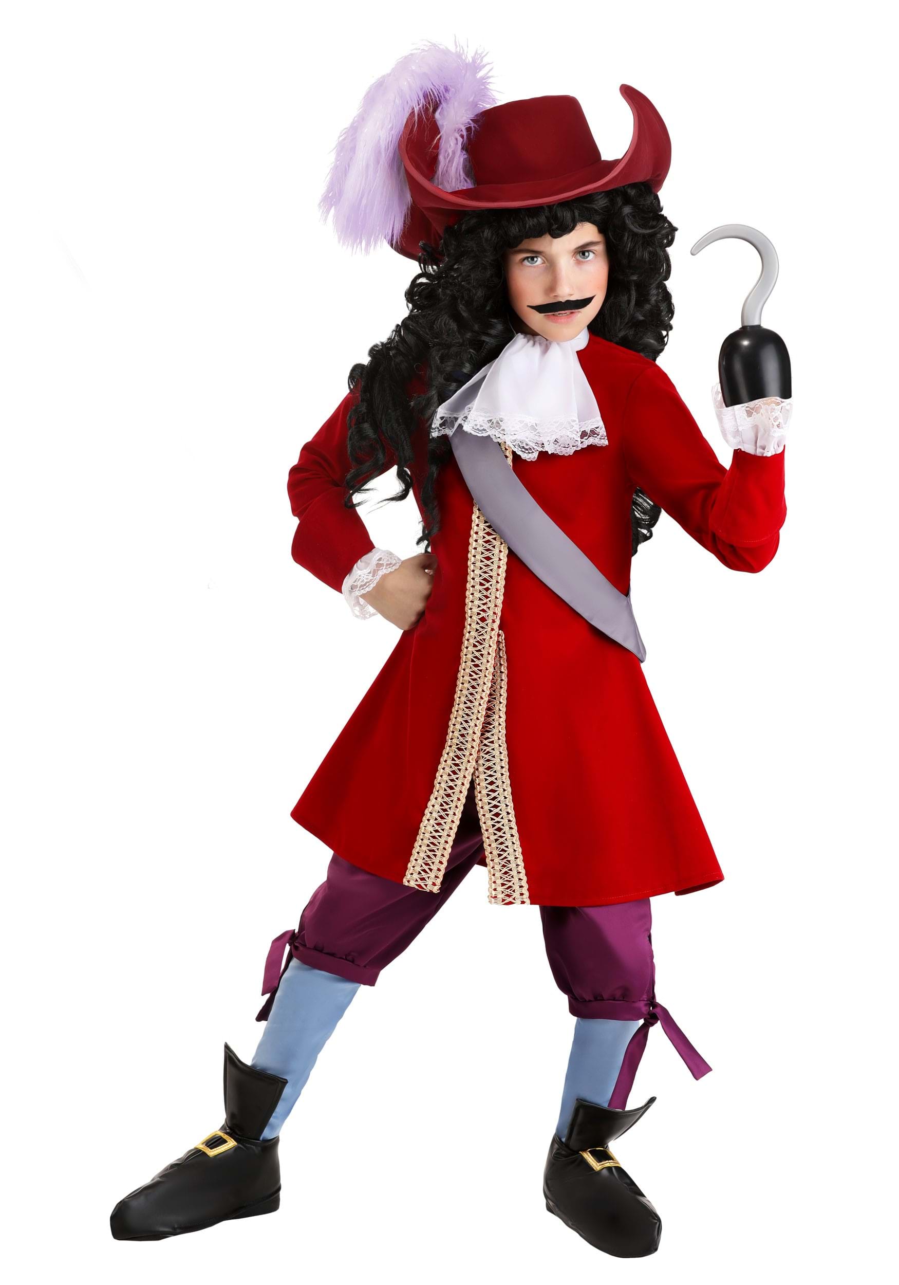 Kid's Deluxe Disney Captain Hook Costume | Disney Costumes