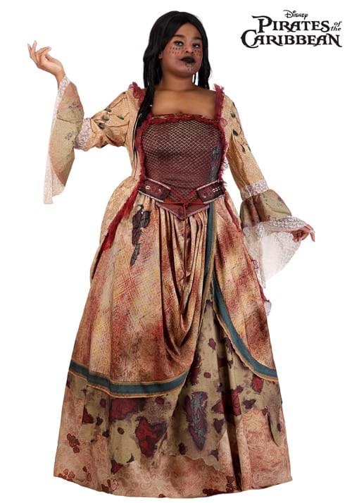 Womens Plus Pirates Caribbean Tia Dalma Costume