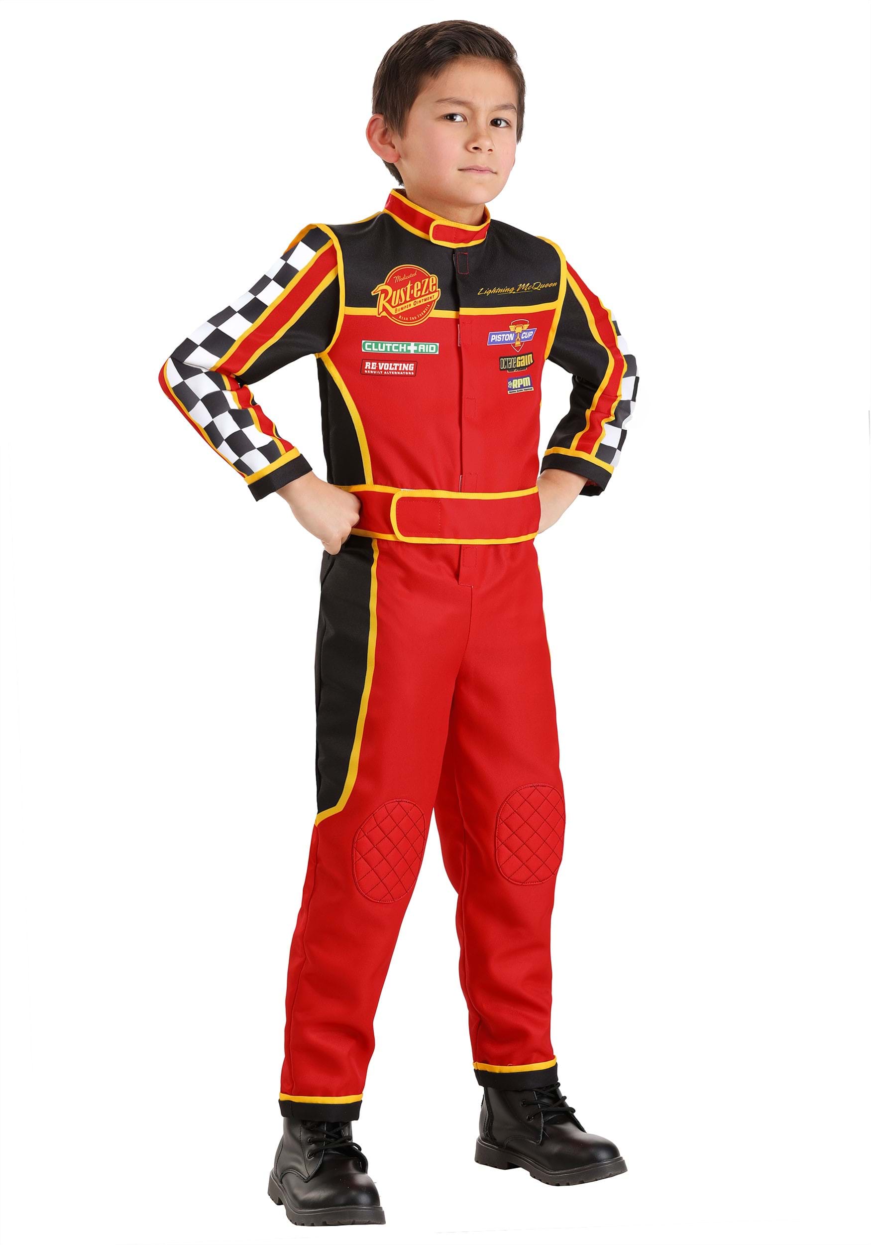 Child Disney and Pixar Cars Pitcrew Uniform Costume | Disney Costumes