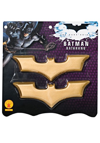 Click Here to buy Batman Boomerangs - Batman Dark Knight Costume Accessories from HalloweenCostumes, CDN Funds & Shipping