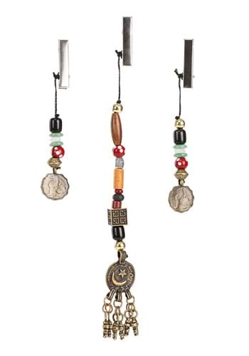 Click Here to buy Disney Pirates of the Caribbean Jack Sparrow Hair Beads Costume Accessory Kit | Disney Accessories from HalloweenCostumes, CDN Funds & Shipping