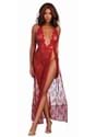 Womens Red Garnet Gown GString