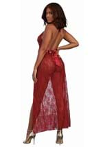 Womens Red Garnet Gown GString Alt 1
