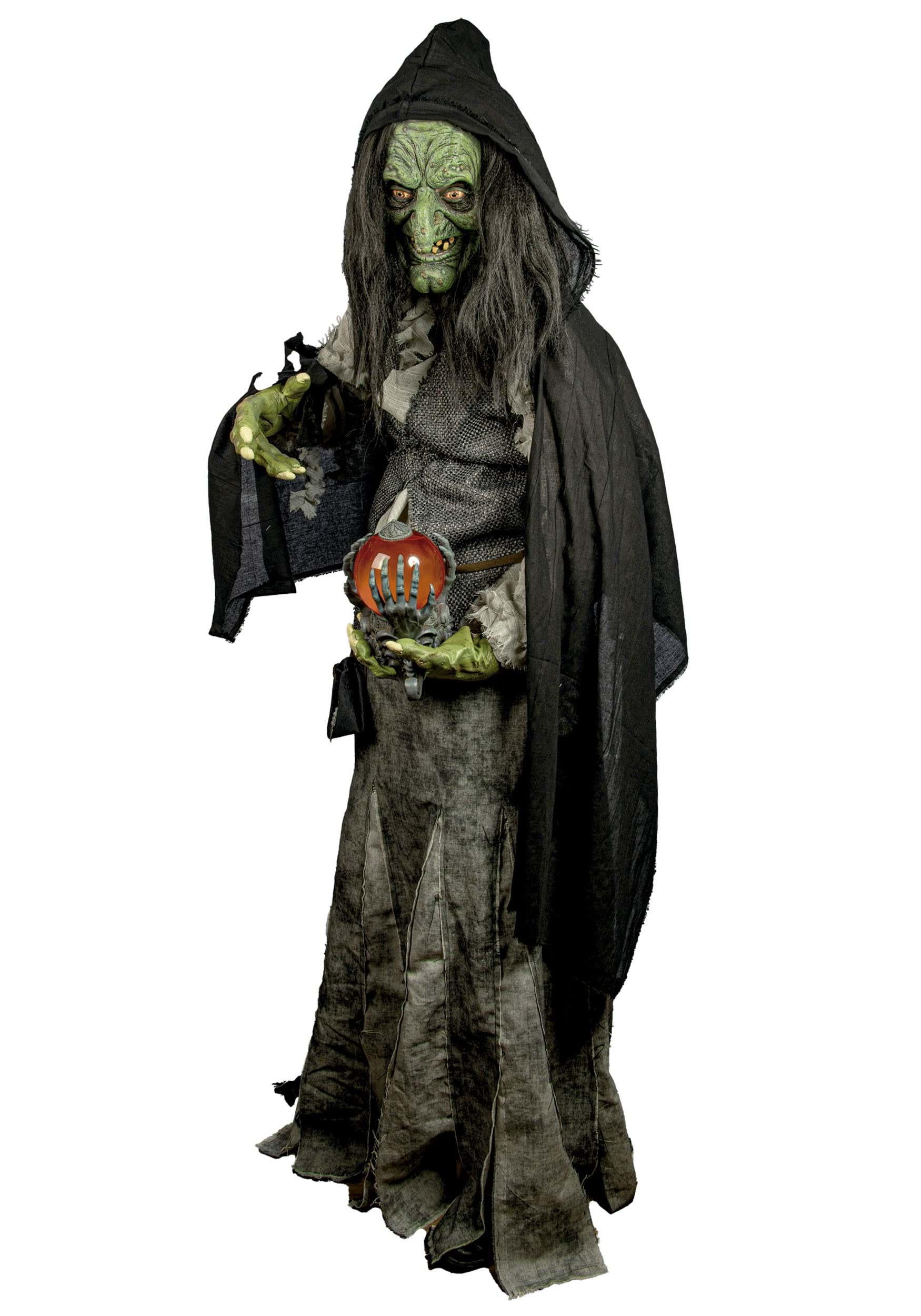 Adult Premium Evil Green Witch Costume , Scary Witch Costumes