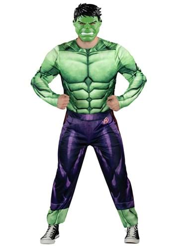 Click Here to buy Adult Marvel Hulk Qualux Costume | Marvel Costumes from HalloweenCostumes, CDN Funds & Shipping