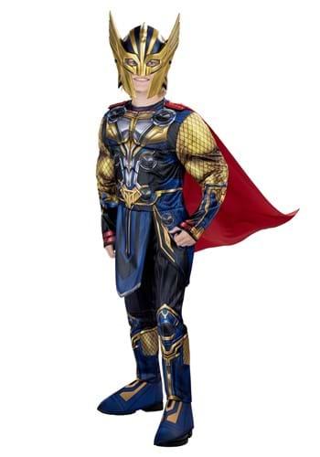 Click Here to buy Thor: Love and Thunder Thor Qualux Kids Costume from HalloweenCostumes, CDN Funds & Shipping