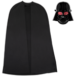 Adult Darth Vader Mask & Cape Set