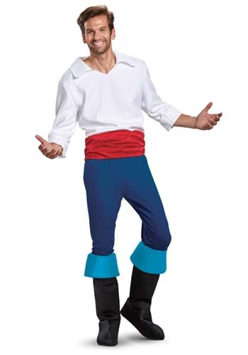 Plus Size Little Mermaid Prince Eric Deluxe Mens Costume