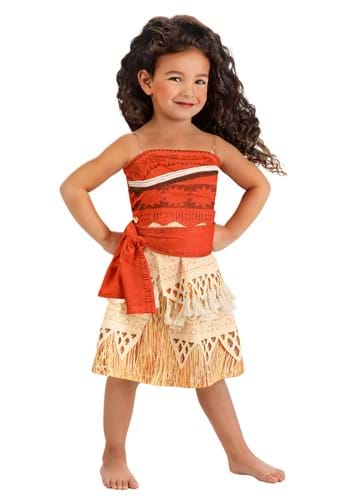 Click Here to buy Girls  Deluxe Disney Moana Toddler Costume | Disney Costumes from HalloweenCostumes, CDN Funds & Shipping