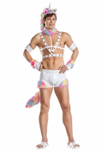 Click Here to buy Sexy Pony Up Mens Unicorn Costume | Sexy Fantasy Costumes from HalloweenCostumes, CDN Funds & Shipping