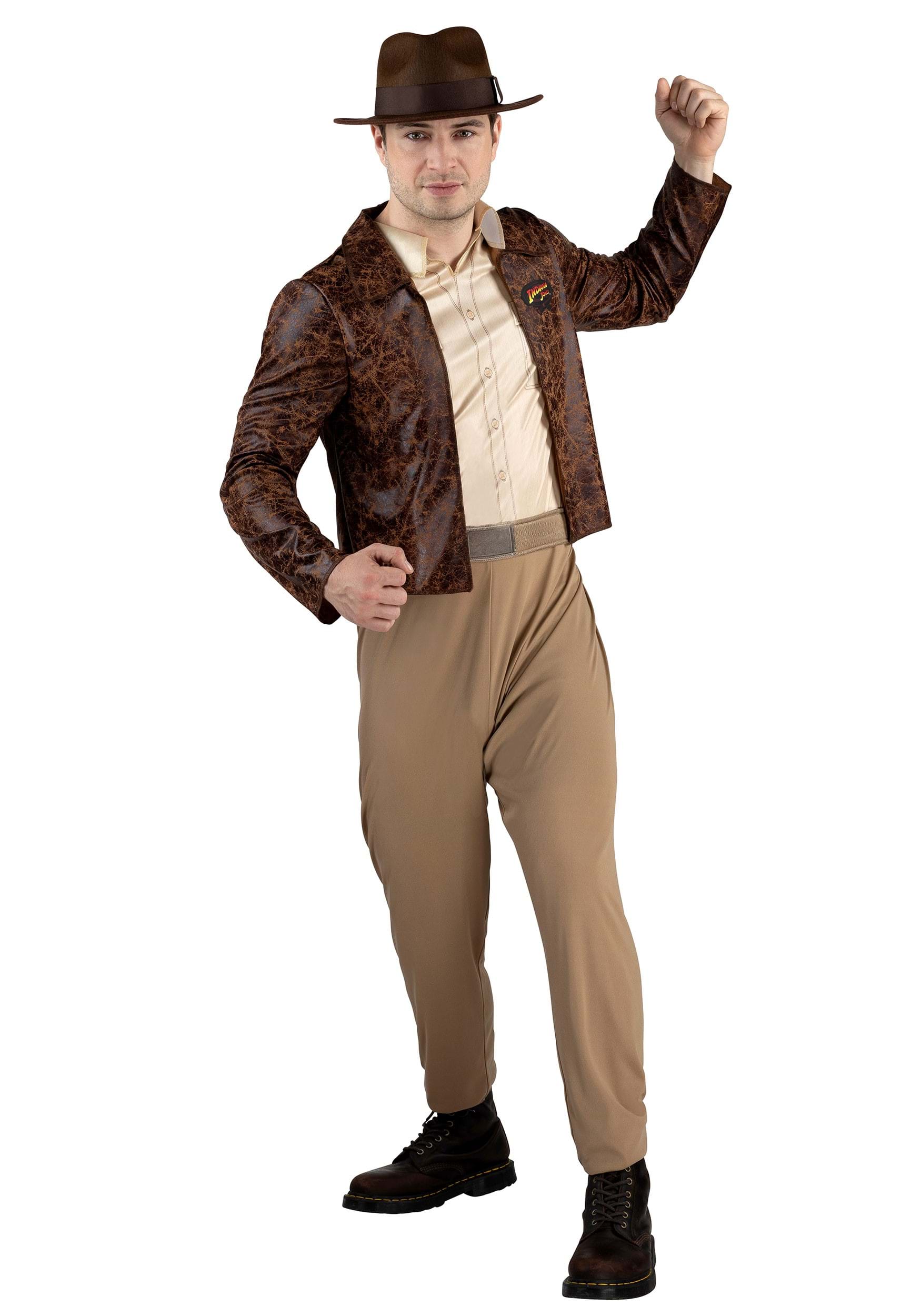 Adult Indiana Jones Qualux Costume , Movie Costumes