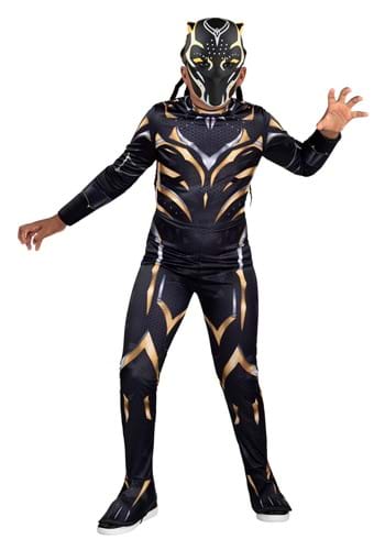 Click Here to buy Black Panther Kids Shuri Black Panther Classic Costume | Girls Superhero Costumes from HalloweenCostumes, CDN Funds & Shipping