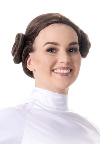 Click Here to buy Star Wars Adult Princess Leia Wig | Womens Wigs from HalloweenCostumes, CDN Funds & Shipping