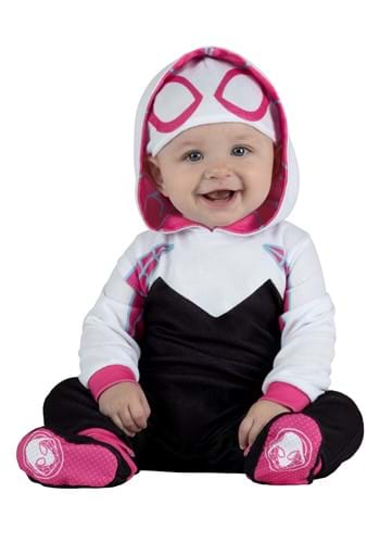 Click Here to buy Spider-Man Baby Spider-Gwen Costume | Superhero Costumes from HalloweenCostumes, CDN Funds & Shipping