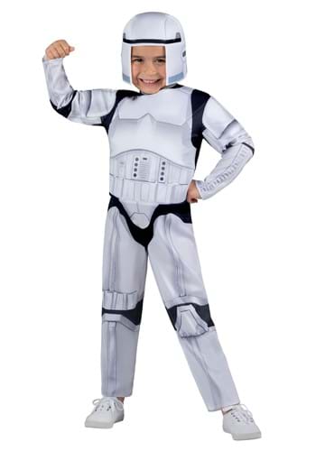 Click Here to buy Toddler Deluxe Stormtrooper Costume | Star Wars Costumes from HalloweenCostumes, CDN Funds & Shipping